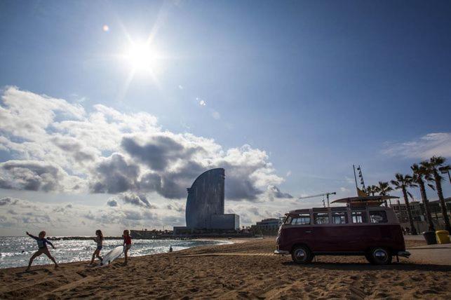 Lovely & Bright Bogatell Beach Apartment Barcelona Kültér fotó